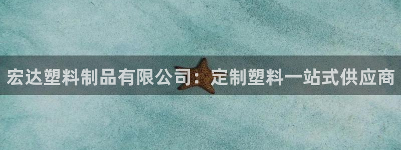 太阳gg注册登录：宏达塑料制品有限公司：定制塑料一站式供应商